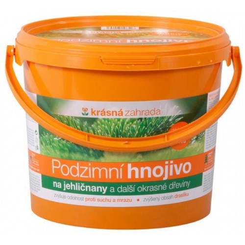 KRÁSNÁ ZAHRADA Hnojivo podzimní na jehličnany 5 kg