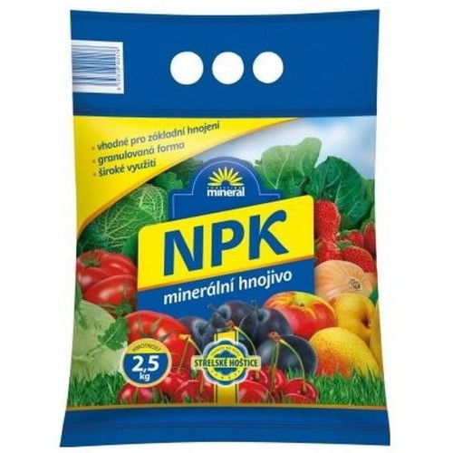 MINERAL NPK granulované hnojivo , 2,5kg