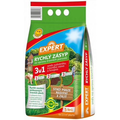 FORESTINA EXPERT Rychlý zásyp na opravu travních porostů 3v1 5 l