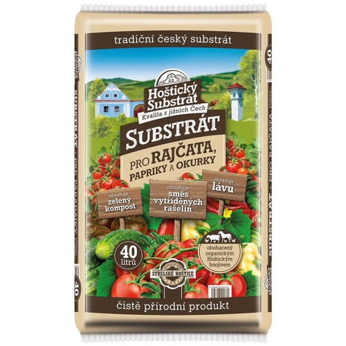 Hoštický substrát na rajčata 40l