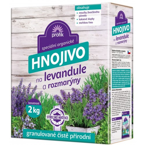 FORESTINA PROFÍK Hnojivo pro levandule a rozmarýny 2 kg FORESTINA PROFÍK Hnojivo pro levandule a rozmarýny 2 kg
