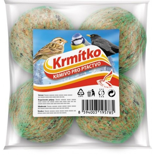 KRMÍTKO Lojová koule 4 ks, 4x90 g