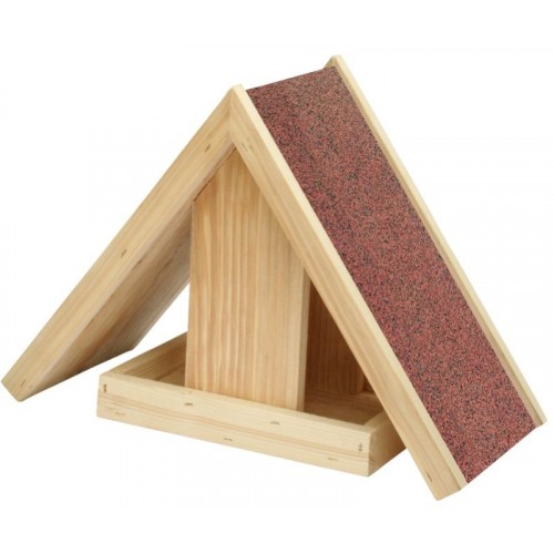 KRMÍTKO Krmítko dřevěné č. 7, 34x15x24 cm, přírodní