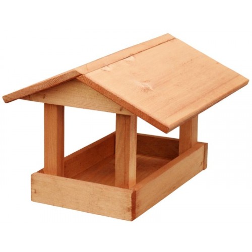 KRMÍTKO Krmítko dřevěné č. 19, 24x30x20 cm, hnědé KRMÍTKO Krmítko dřevěné č. 19, 24x30x20 cm, hnědé