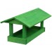 KRMÍTKO Krmítko dřevěné č. 12, 24x40x20 cm, zelené