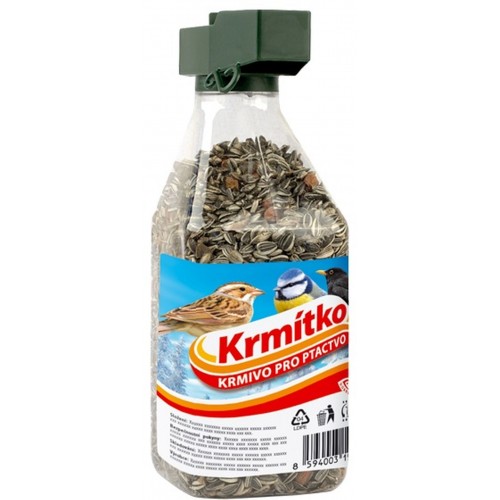 KRMÍTKO Závěsné krmítko s náplní 500 g