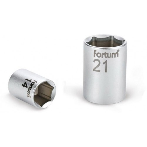 FORTUM hlavice nástrčná, 1/2", 8mm, L 38mm, 61CrV5 4700408