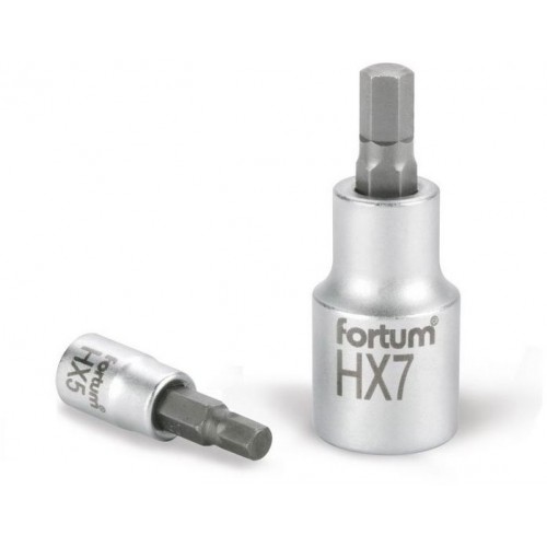 FORTUM hlavice zástrčná imbus, 1/2", HX 10, L 55mm 4700610