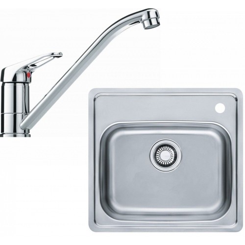 Franke SET N64 (nerezový dřez EFN 610 + baterie FC 1839.031) 101.0441.398 Franke SET N64 (nerezový dřez EFN 610 + baterie FC 1839.031) 101.0441.398