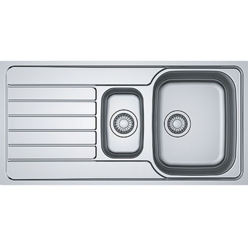 BAZAR Franke Spark SKX 651, 100x500 mm, nerezový dřez 101.0504.085 OHNUTÝ ROH!!