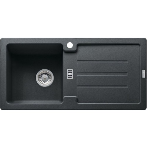 VÝPRODEJ Franke Strata STG 614, 860x435 mm, Fragranitový dřez, onyx 114.0263.976 S OTVOREM VÝPRODEJ Franke Strata STG 614, 860x435 mm, Fragranitový dřez, onyx 114.0263.976 S OTVOREM