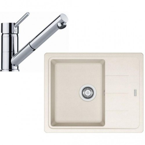 Franke SET G96 (dřez BFG 611-62 vanilka+baterie FC 7486.031) 114.0439.037