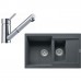 Franke SET G104 (dřez MRG 651-78 grafit+baterie FG 7486.031) 114.0439.614