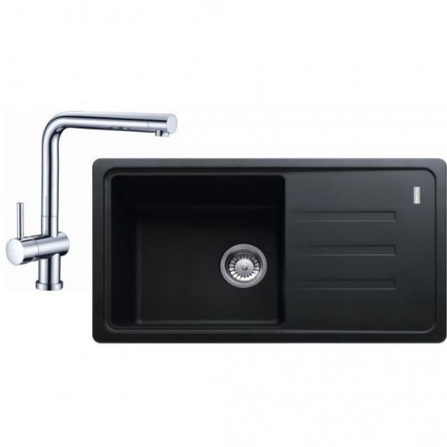 Franke SET G120 (dřez BSG 611-78/39 grafit+baterie Samoa) 114.0440.855