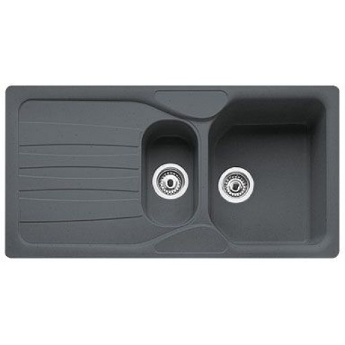 Franke Calypso COG 651, 970x500 mm, granitový dřez grafit 114.0071.494