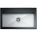 Franke Crystal CYV 610, 860x510 mm, nerez+černé sklo, dřez + sifon 101.0062.564