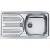 Franke Eurostar ETL 614 3 1/2“ , 780x435 mm, tkaná struktura + sifon 101.0286.767