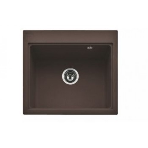 Franke Fiji FIG 610-58, 584x520 mm, granitový dřez tmavě hnědá 114.0158.603