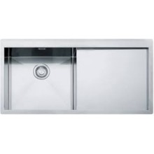 BAZAR Franke Planar PPX 211/611 /2 TL, 1000x512 mm, nerezový dřez pravý + sifon 127.0203.464 POŠKOZENÝ!!!