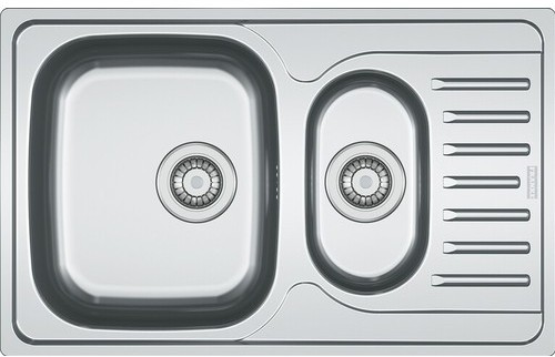 Franke Polar PXN 651-78, 780x490 mm, nerezový dřez 101.0252.192