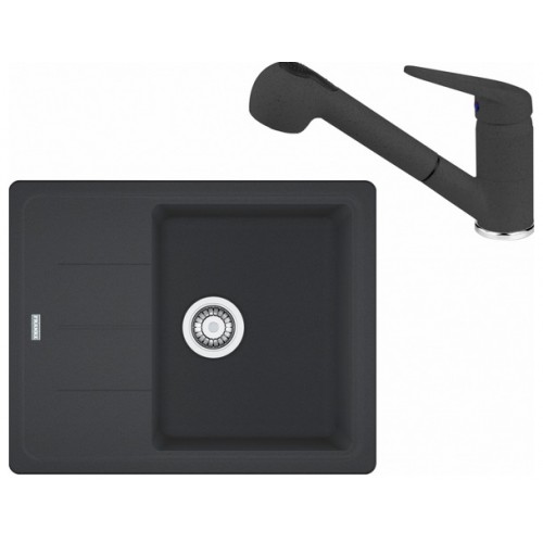 Franke SET G55 granitový dřez BFG 611-62 grafit + baterie FC 9547 grafit 114.0323.796 Franke SET G55 granitový dřez BFG 611-62 grafit + baterie FC 9547 grafit 114.0323.796