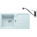 Franke SET G81 granitový dřez STG 614-78 bílá led + baterie FC 1839 chrom 114.0365.735