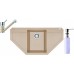 Franke SET G87 granitový dřez MRG 612 E písek+baterie FC 7477 písek+dávkovač FD 300