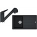 Franke SET G132 granitový dřez BFG 611-86 onyx + baterie FC 9547.071 onyx