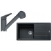 Franke SET G138 granitový dřez BFG 611 grafit + baterie FC 9547.099 grafit