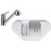 Franke SET G146 granitový dřez EFG 682 E bílá led + baterie FC 9547.031 chrom