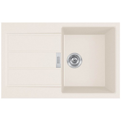 Franke Sirius 2.0 S2D 611-78, 780×500mm, tectonitový dřez, krémová 143.0613.584 Franke Sirius 2.0 S2D 611-78, 780×500mm, tectonitový dřez, krémová 143.0613.584