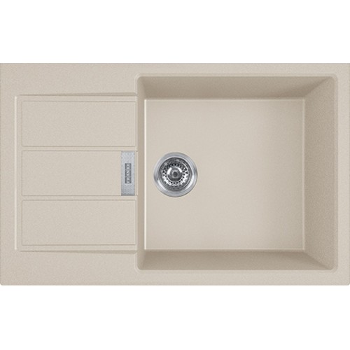 Franke Sirius 2.0 S2D 611-78 XL, 780×500mm, tectonitový dřez, kávová 143.0617.614