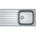 BAZAR Franke Spark SKX 611-100, 1000x500 mm, kuchyňský dřez, nerez 101.0504.059 OHNUTÉ ROHY!!