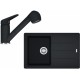 Franke SET G57 granitový dřez BFG 611-78 onyx + baterie FC 9547 onyx 114.0323.914