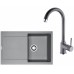 Franke SET G168 (dřez MRG 611 + baterie FP 9000.084) Šedý kámen 114.0587.980