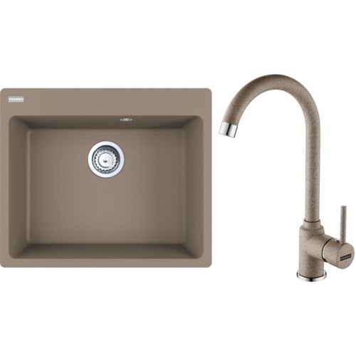 Franke SET G239KA (dřez CNG 610-54 + baterie FP 9000) kašmír 114.0650.736