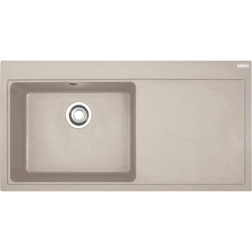 Franke Mythos MTG 611/2, 1000x515 mm, granitový dřez sahara 114.0150.005