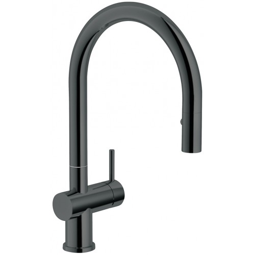 Franke FN 4090.905 Dřezová baterie s vytahovací koncovkou, Gun Metal 115.0554.568
