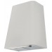 BAZAR Franke Smart Deco FSMD 508 GY, odsavač par komínový, světle šedá 335.0530.199 PROHLÁ ZÁDA, PRASKLÁ MŘÍŽ!!
