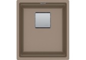 Franke Kubus 2 KNG 110-37, 410x460 mm, fragranitový dřez, Kašmír 125.0671.879