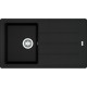 Franke Basic BFG 611-86, 860x500 mm, fragranitový dřez, matná černá 114.0661.512