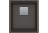 Franke Kubus 2 KNG 110-37, 410x460 mm, Fragranitový dřez, šedá břidlice 125.0713.982