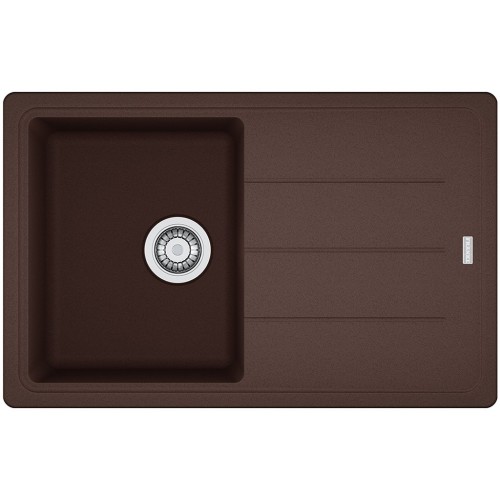 Franke Basic BFG 611-78, 780x500 mm, fragranitový dřez, tmavě hnědá 114.0285.189