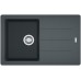 Franke Basic BFG 611-78, 780x500 mm, fragranitový dřez, grafit 114.0285.165