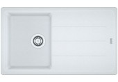 Franke Basic BFG 611-86, 860x500 mm, fragranitový dřez, bílá led 114.0494.912