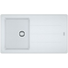 Franke Basic BFG 611-86, 860x500 mm, fragranitový dřez, bílá led 114.0494.912