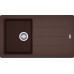 Franke Basic BFG 611-86, 860x500 mm, fragranitový dřez, tmavě hnědá 114.0494.920