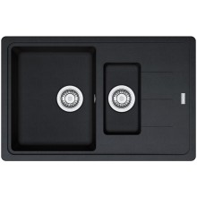 Franke Basic BFG 651-78, 780x500 mm, fragranitový dřez, onyx 114.0285.215