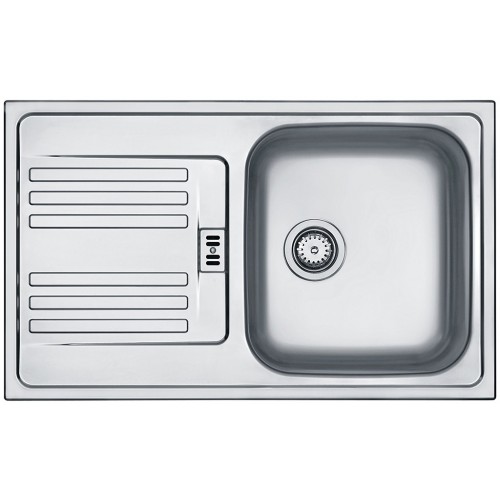 BAZAR Franke Euroform EFN 614-78, 780x475 mm, nerezový dřez 101.0684.386 OHNUTÝ ROH!!