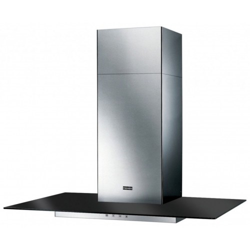 Franke Glass Linear FGL 9115 BK XS Odsavač par, černé sklo/nerez 325.0541.094